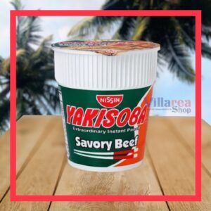 Nissin Cup Yakisoba Savory Beef 77g