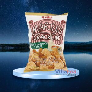 Oishi Martys Cracklin Salt And Vin 90g