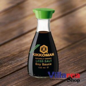 Kikkoman Soy Sauce Less Salt 150ml