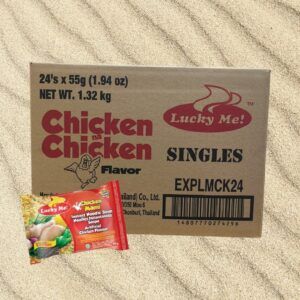 Lucky Me Noodles Box Chicken 24x60g
