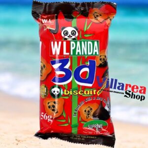 WL FOODS 3D Biscuits Panda Choco 56g