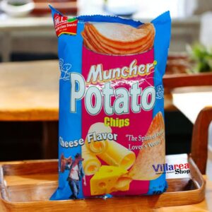 WL FOODS Muncher Potato Chips Cheese 365g