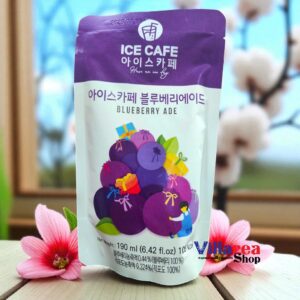 ICE CAFE Blueberry Ice Tea Ade 190ml