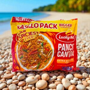 Lucky Me Kasalo Pack Extra Hot Chili 120g