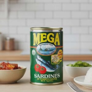 Mega Sardines in Tomato Green 155g