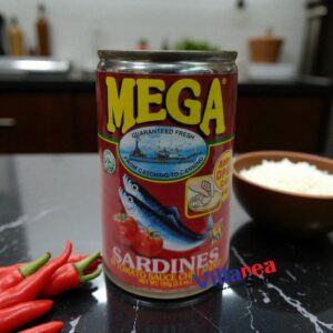 Mega Sardines Spicy 155g
