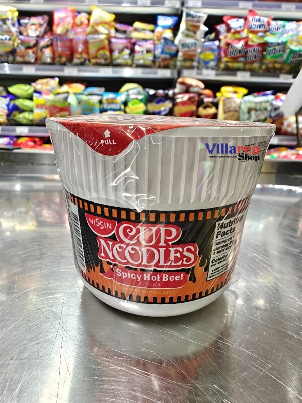 Nissin cup Spicy Beef 45g - Villarea Shop