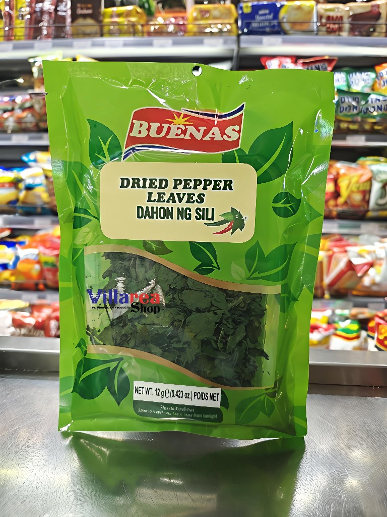Buenas Dried Pepper Leaves 12g