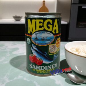 Mega Sardines in Tomato Green 155g